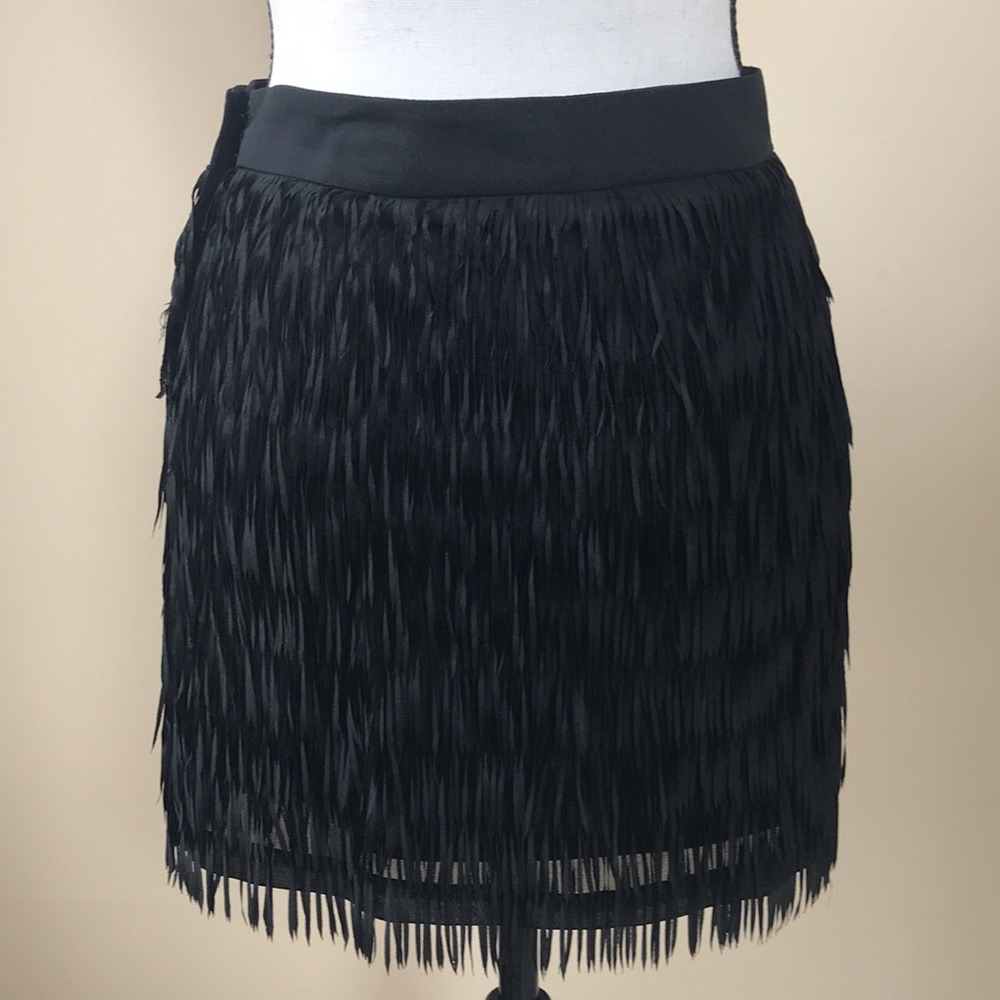 Fringe Mini Skirt - Picture 3 of 5